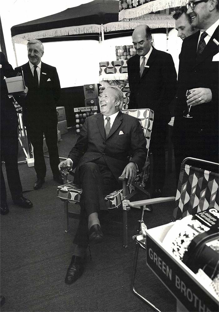 Sir Edward Richard George Heath Prime Minister for UK (1970 - 1974), Roy Firman (founder), David Smallwood, Allan Cranstead