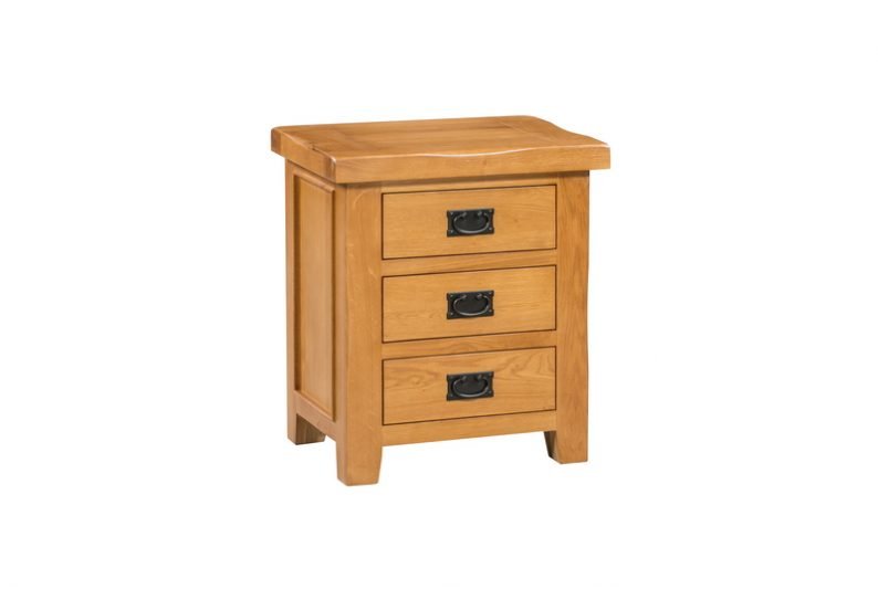 Montreal 3 Drawer Bedside