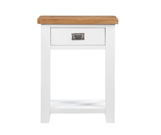 Montreal Painted Oak 1 Drawer Console Table