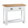 Montreal Painted Oak 2 Drawer Console Table