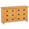 Montreal Wide Chest of 6 Drawers