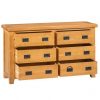 Montreal Wide Chest of 6 Drawers