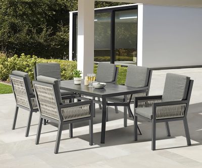 Bali 6 Seater Dining Set by Firmans Direct