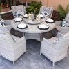 Corfu Stone 150cm Round Dining Set