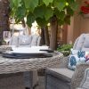 Corfu Stone 150cm Round Dining Set