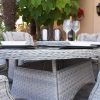 Corfu 180 Elliptical Dining Table