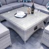 Corfu Stone Casual Corner Dining Set