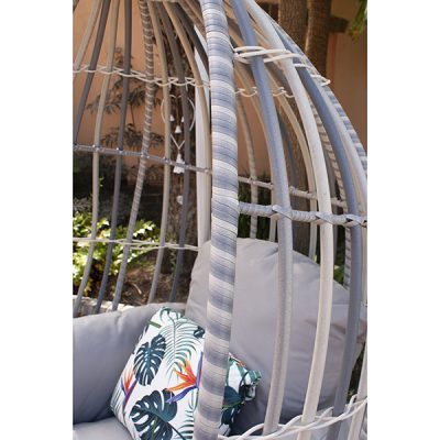 Corfu Stone Hanging Egg Chair