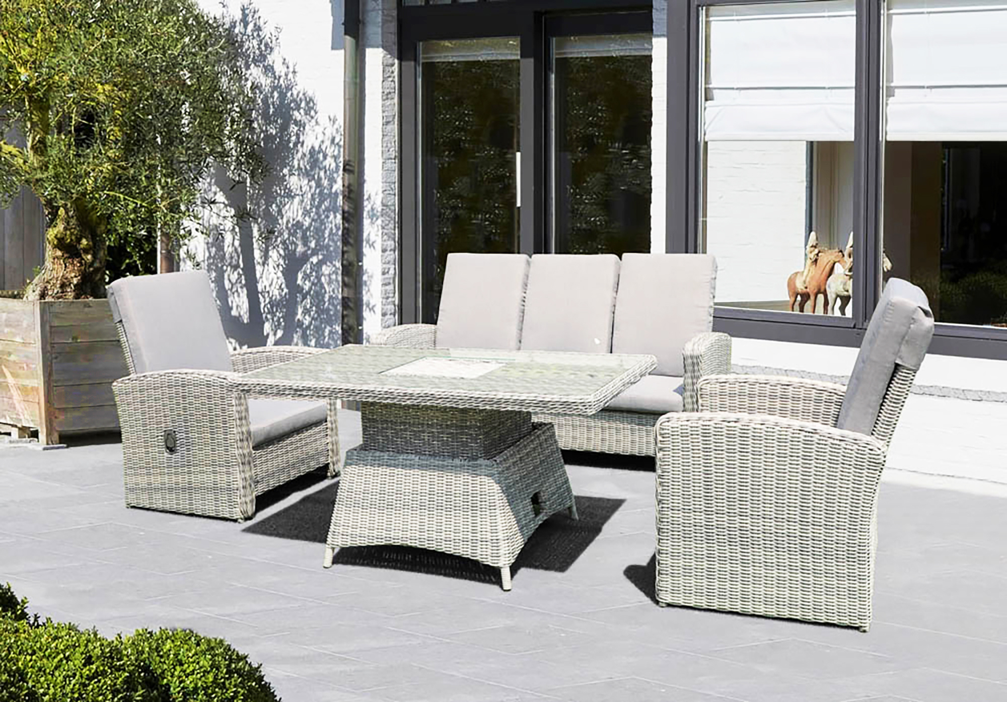 Palm Beach Reclining Sofa Set Firmans Direct