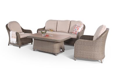 Savanna 3-Seater Sofa Dining Set