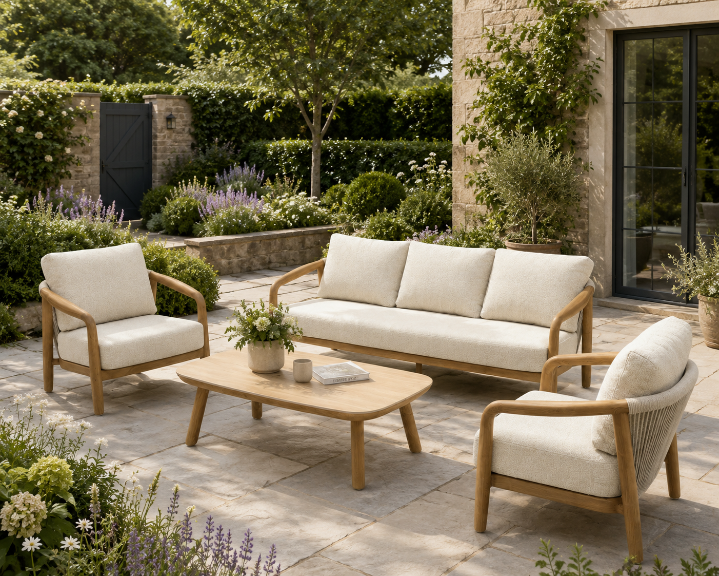 Corsica 3-Seater Sofa Set